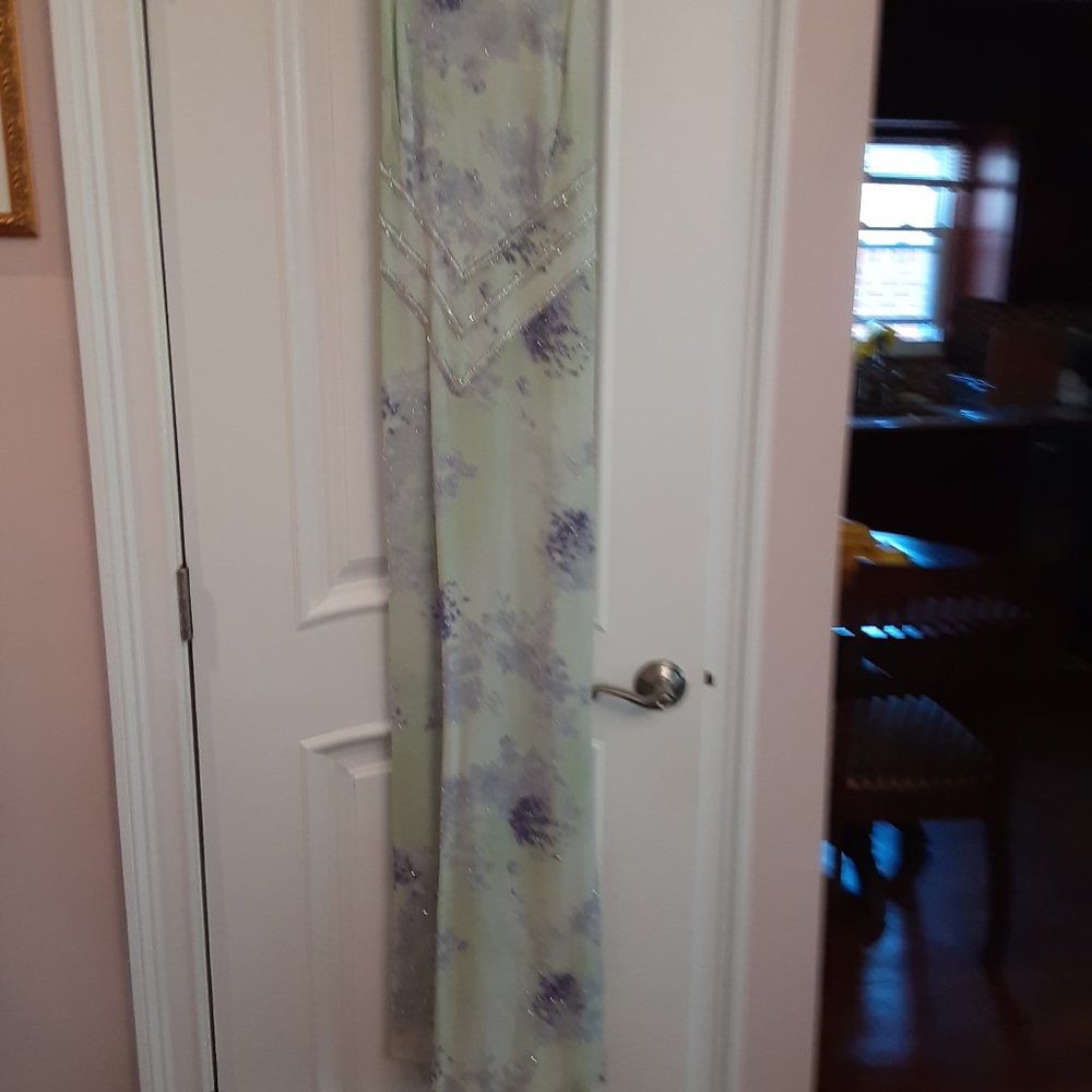 Bob Mackie backless evening gown